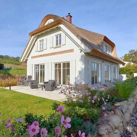 Venkovský dům Max In Moritzdorf - Luxus Unter Reet Mit Seeblick, Kamin, Sauna