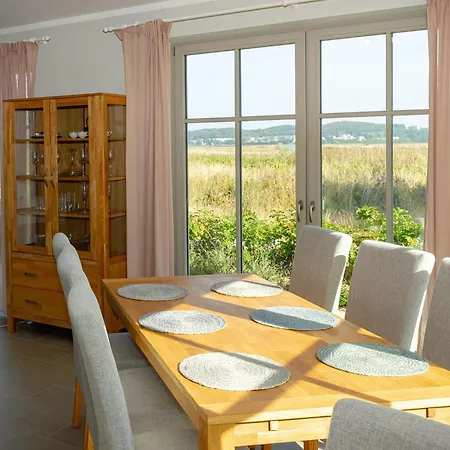 Venkovský dům Max In Moritzdorf - Luxus Unter Reet Mit Seeblick, Kamin, Sauna Sellin (Rugen)