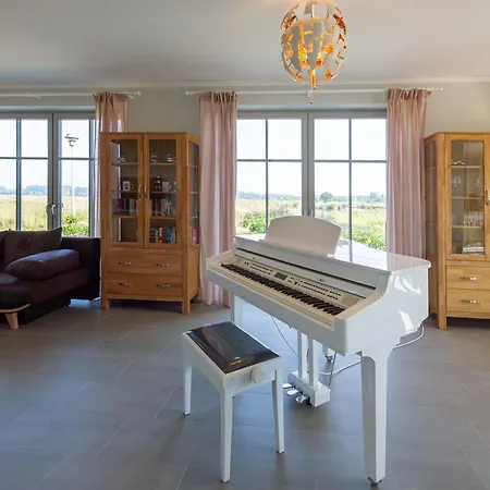 Max In Moritzdorf - Luxus Unter Reet Mit Seeblick, Kamin, Sauna Venkovský dům Sellin (Rugen)