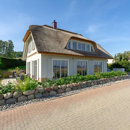 Country house Max In Moritzdorf - Luxus Unter Reet Mit Seeblick, Kamin, Sauna Sellin (Rugen)
