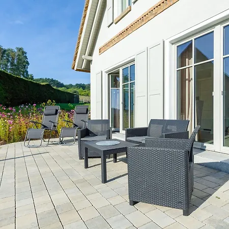 Venkovský dům Max In Moritzdorf - Luxus Unter Reet Mit Seeblick, Kamin, Sauna